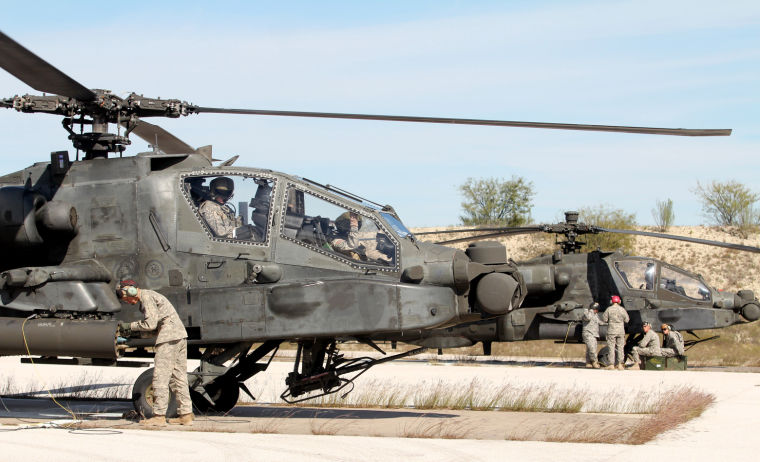 1st Air Cavalry Brigade Apache Gunnery
